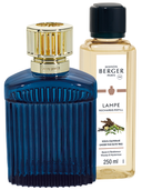 Coffret cadeau Lampe Berger Alpha Bleu