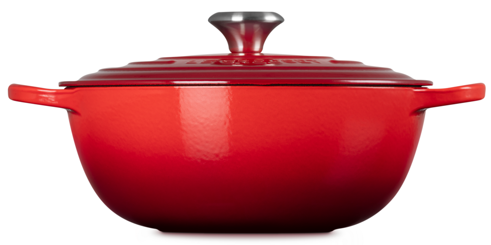 Le Creuset Cocotte Signature - Marmite - Rouge Cerise - ø 26 cm / 4,1 litre