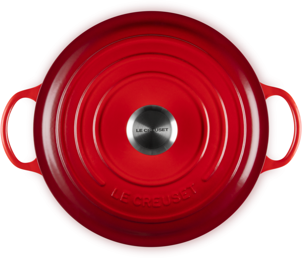 Le Creuset Cocotte Signature - Marmite - Rouge Cerise - ø 26 cm / 4,1 litre