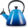 Bouilloire sifflante Le Creuset Kone - Azur - 1,6 litre - compatible induction -