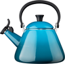 Bouilloire sifflante Le Creuset Kone - Deap Teal - 1,6 litre - compatible induction -