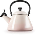 Le Creuset Bouilloire Sifflante Kone - Coquillage Rose - 1,6 litre - compatible induction -