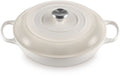 Le Creuset Braadpan Signature - Campagnard - Meringue - ø 30 cm / 3.5 liter