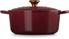 Le Creuset Casserole Signature - Grenat - ø 26 cm / 5,3 litres