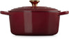 Le Creuset Braadpan Signature - Garnet - ø 24 cm / 4.2 liter