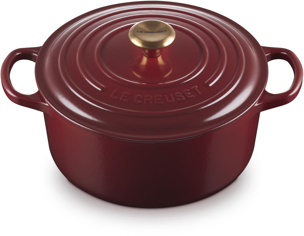 Le Creuset Casserole Signature - Grenat - ø 24 cm / 4,2 litres