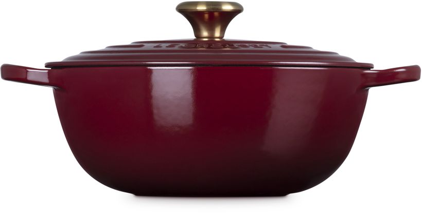 Le Creuset Casserole Signature - Marmite - Grenat - ø 26 cm / 4,1 litre