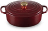 Le Creuset Casserole Signature - Ovale - Grenat - ø 29 cm / 4,7 litres