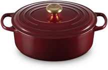 Le Creuset Braadpan Signature - Ovaal - Garnet - ø 31 cm / 6.3 liter