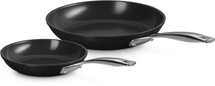 Le Creuset Poêles à Frire Essential Céramique Antiadhésive Lot de 2 - 20 cm/26 cm