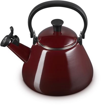 Bouilloire sifflante Le Creuset Kone - Grenat - 1,6 litre - compatible induction -