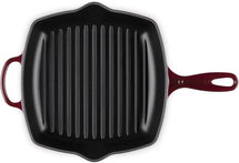 Poêle Grill Le Creuset Signature - Grenat - 26 x 26 cm - revêtement antiadhésif émaillé