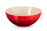 Le Creuset Serveerbowl - Holly Christmas - Kersenrood - ø 25 cm