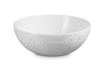 Le Creuset Serveerbowl - Holly Christmas - Wit - ø 25 cm