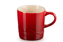 Tasse à Café Le Creuset - Holly Christmas - Rouge Cerise - 200 ml