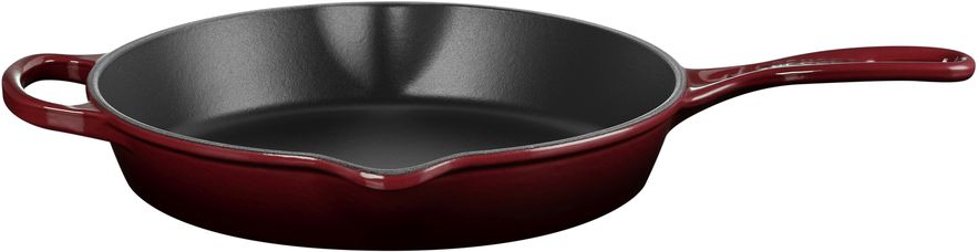 Le Creuset Skillet Signature - Garnet - ø 26 cm - geëmailleerde anti-aanbaklaag