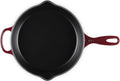 Le Creuset Skillet Signature - Garnet - ø 26 cm - geëmailleerde anti-aanbaklaag