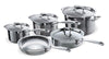 Poêle de cuisson magnétique Le Creuset - TriPly Inox - ø 18 cm / 2,3 litres