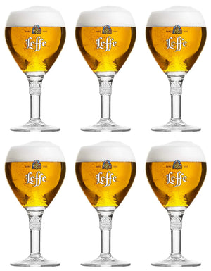 Leffe Bierglazen 250 ml - 6 Stuks