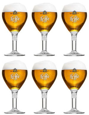 Leffe Bierglazen 330 ml - 6 Stuks