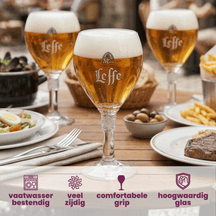 Leffe Bierglazen - 330 ml - 4 stuks