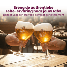 Leffe Bierglazen - 330 ml - 4 stuks