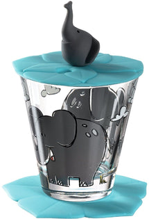 Leonardo Set de verres pour enfants Bambini Elephant 215 ml - 3 pièces