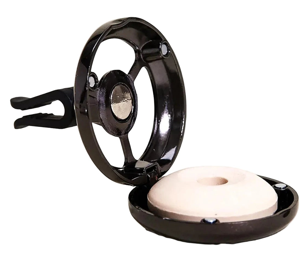 Maison Berger Autoparfum / Autodiffuser Gun Metal - Liliflora - Met Navulling