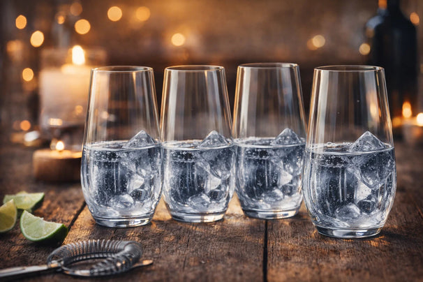 Cookinglife Longdrinkglazen Verano - 580 ml - 4 Stuks