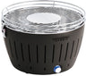 LotusGrill BBQ / Tafelbarbecue Classic Hybrid - Gas of Houtskool - ø 35 cm - Antraciet
