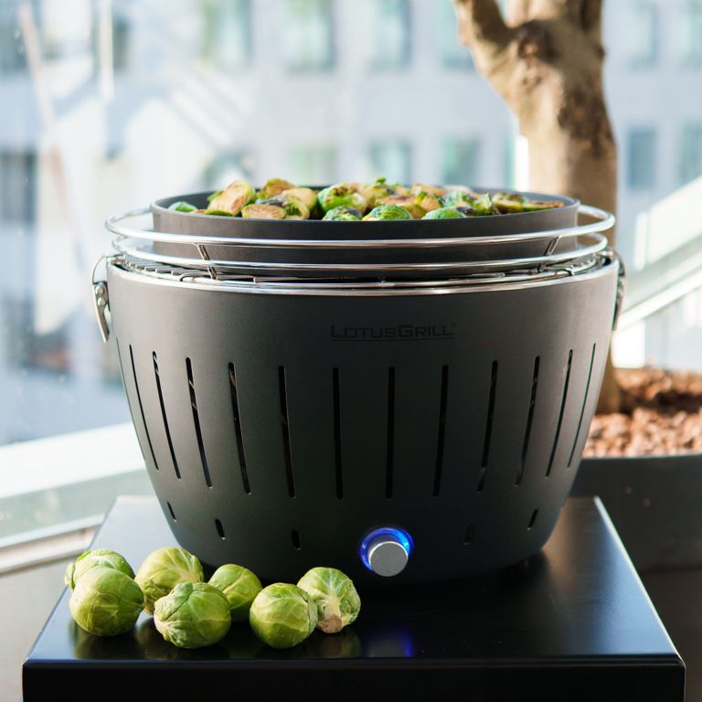 LotusGrill BBQ / Tafelbarbecue Classic - Houtskool - ø 35 cm - Antraciet