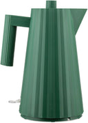 Alessi Waterkoker Plissé - droogkookbeveiliging - Groen - Michele de Lucchi - 1.7 liter - MDL06 GR