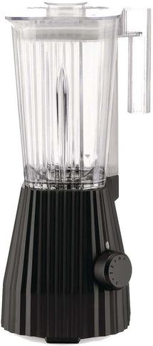 Alessi Blender Plissé - 5 snelheden + turbostand - Zwart - Michele de Lucchi - 1.5 liter - MDL09 B