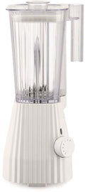 Mixeur Alessi Plissé - 5 vitesses + mode turbo - blanc - Michele de Lucchi - 1,5 litre - MDL09 W