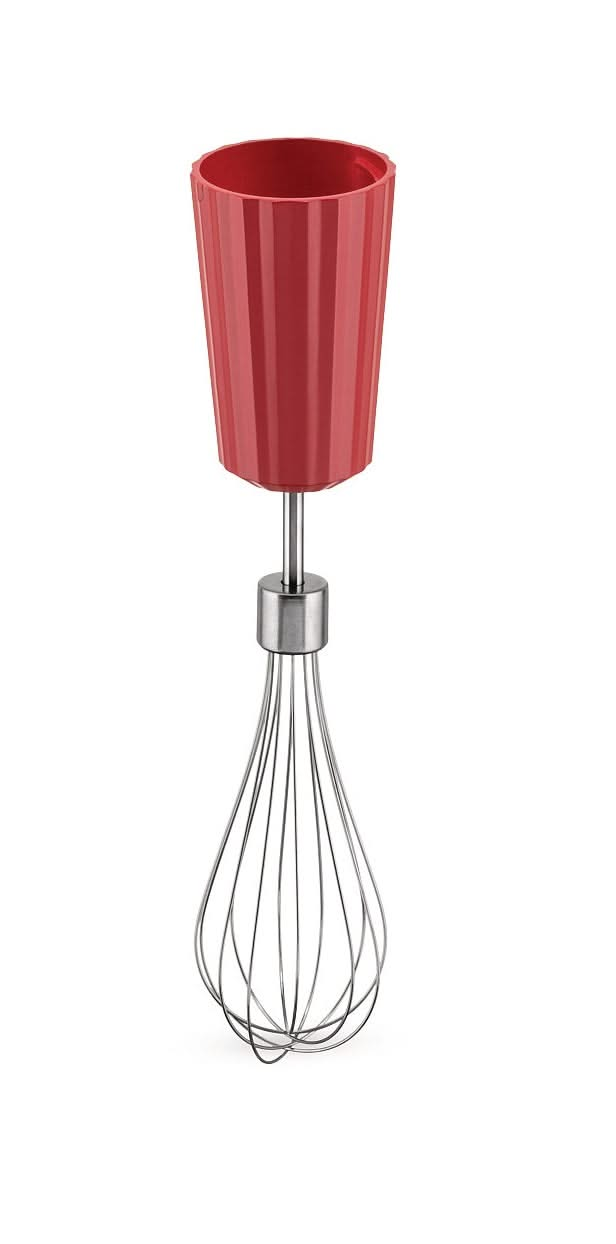 Alessi Staafmixer Set Plissé - Rood - Michele de Lucchi - MDL10S R