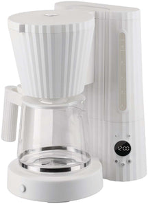 Alessi Filter-koffiezetapparaat Plissé - 1.5 liter - Wit - Michele De Lucchi - MDL14 W