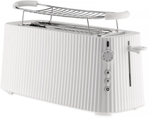 Grille-pain plissé Alessi - Blanc - 1700 W - par Michele De Lucchi - MDL15 W