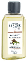 Recharge Maison Berger - pour bâtonnets parfumés - Sous l'Olivier - 200 ml