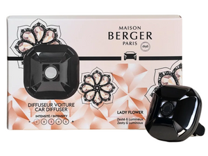 Maison Berger Autoparfum Diffuser Eternity Gun metal / Lady Flower