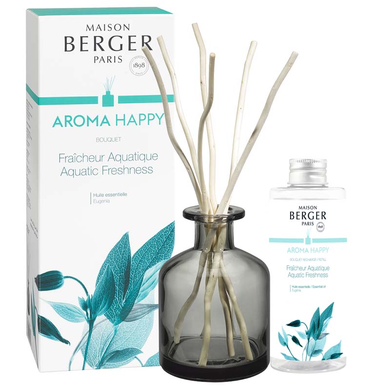 Maison Berger Geurstokjes Aroma Happy - Aquatic Freshness - 180ml