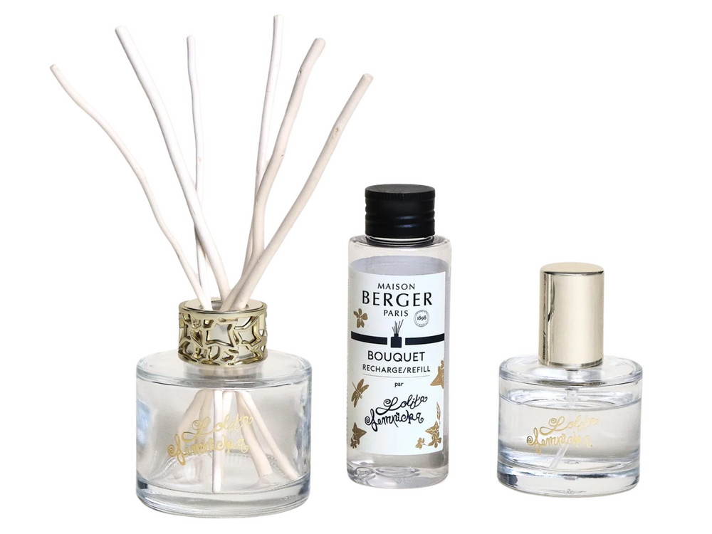Maison Berger Giftset Duo Lolita Lempicka - Geurstokjes 80 ml & Roomspray 50 ml