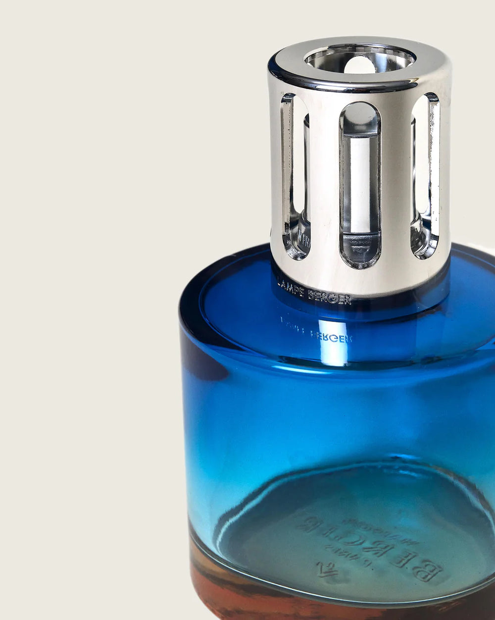 Maison Berger Giftset - Geurbrander Berger Pure / Caresse de Coton - Blauw