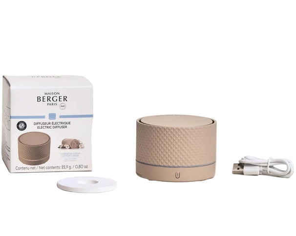 Maison Berger Nomad / Aroma Diffuser Elegant Beige - Cotton Caress
