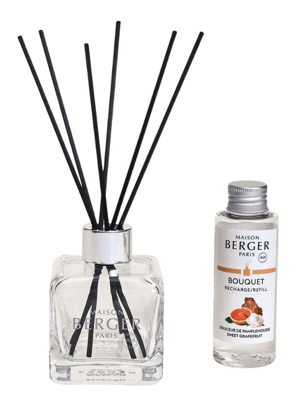 Maison Berger Geurstokjes Cube - Sweet Grapefruit - 100 ml