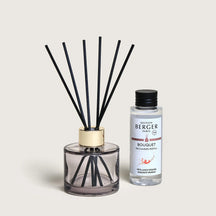 Maison Berger Giftset Duo Rosalie - Geurstokjes - Grijs - 80 ml & Roomspray 50 ml