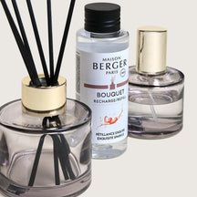 Maison Berger Giftset Duo Rosalie - Geurstokjes - Grijs - 80 ml & Roomspray 50 ml