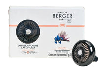 Maison Berger Autoparfum / Autodiffuser Gun Metal - Liliflora - Met Navulling