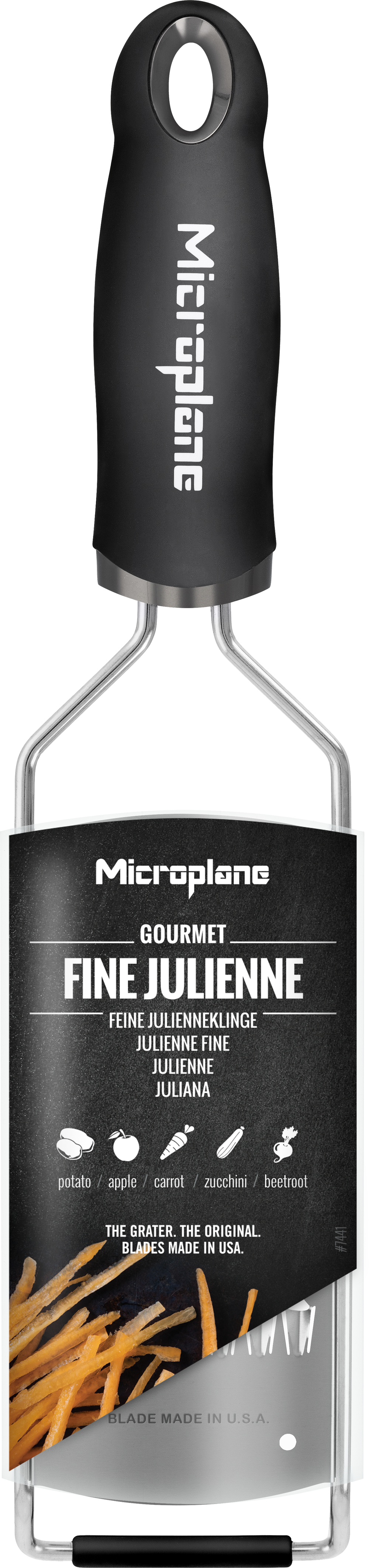 Microplane Rasp Gourmet - Laser Gesneden Rasp - Julienne - RVS