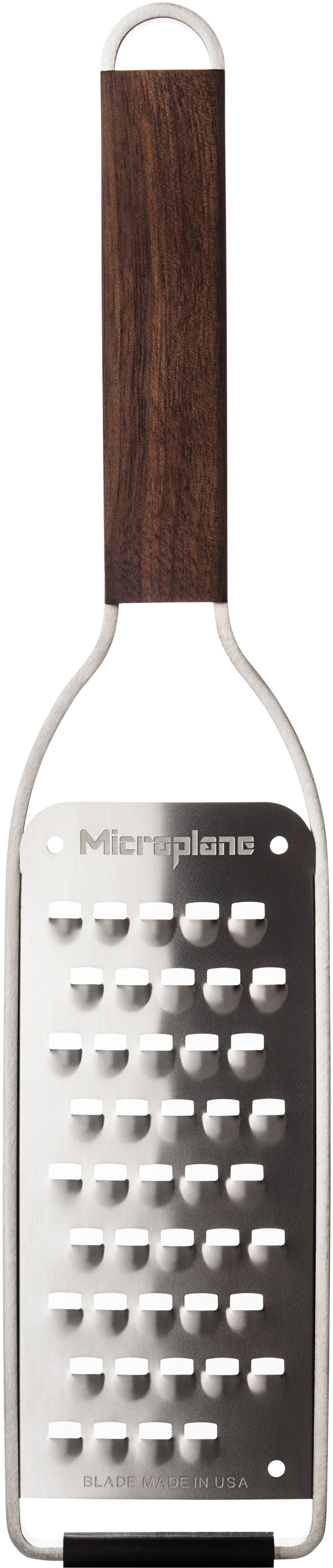 Râpe Microplane Master - Extra Grossière - Acier Inoxydable/Bois