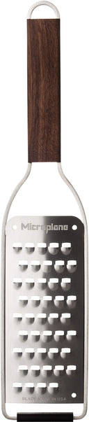 Râpe Microplane Master - Extra Grossière - Acier Inoxydable/Bois